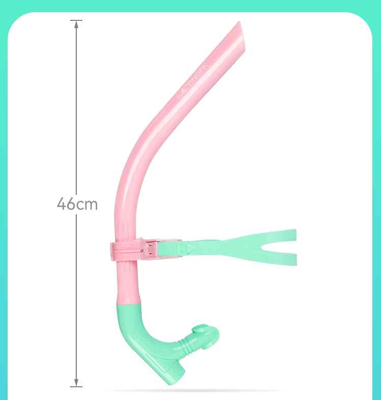 シュノーケリング 子ども 競泳 トレーニング 大人 水泳 スイミング 練習 用具 プール 水中 呼吸 チューブ シリコン マウスピース センターマウント スノーケル 初心者 調節可能 ストラップ 滑り止め 固定 着脱簡単 ピンク 紫 青