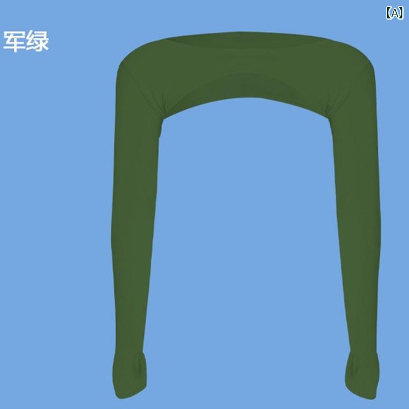 アームカバー レディース スポーツ ボレロ おしゃれ ロング 速乾 手の甲 日焼け防...