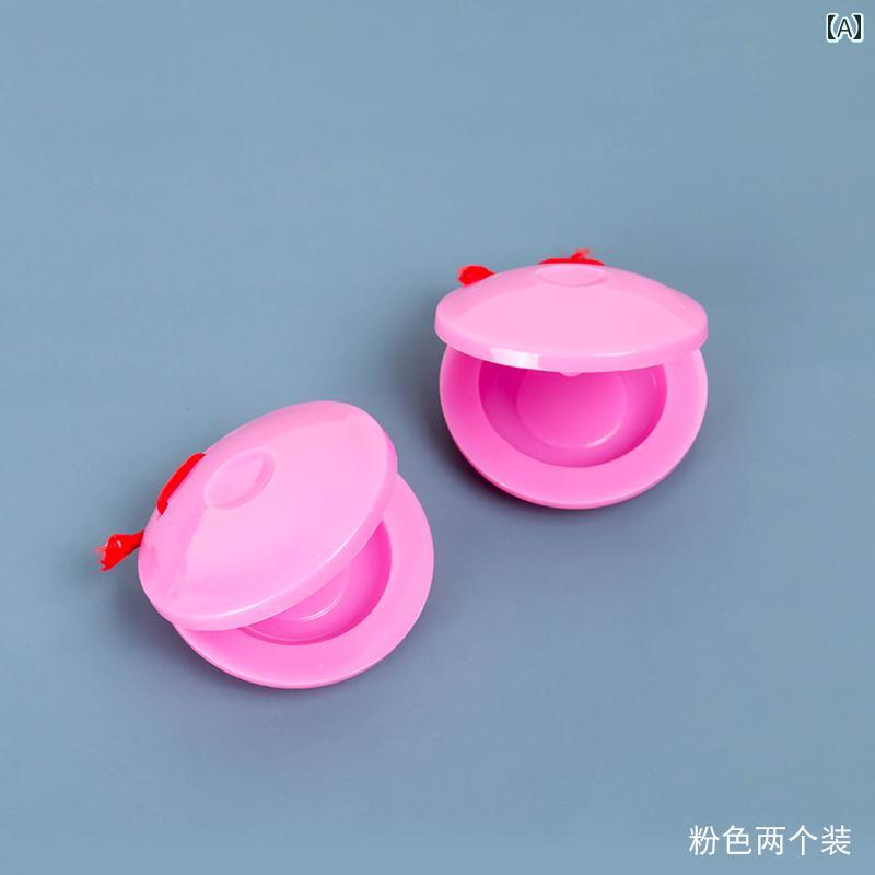 楽器 子供 おもちゃ 赤ちゃん 幼児 かんたん コンパクト 初心者 練習 屋内 家庭用 自宅 幼稚園 カスタネット 音楽 教育 ダンス