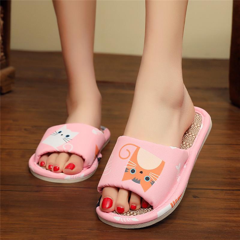 スリッパ 室内用 子供 大人 ルームシューズ オープントゥ 滑り止め ラバーソール 柔らかい 吸湿 通気性 カップル 家族 親子 シンプル かわいい 赤 青 ピンク 猫 犬 サボテン