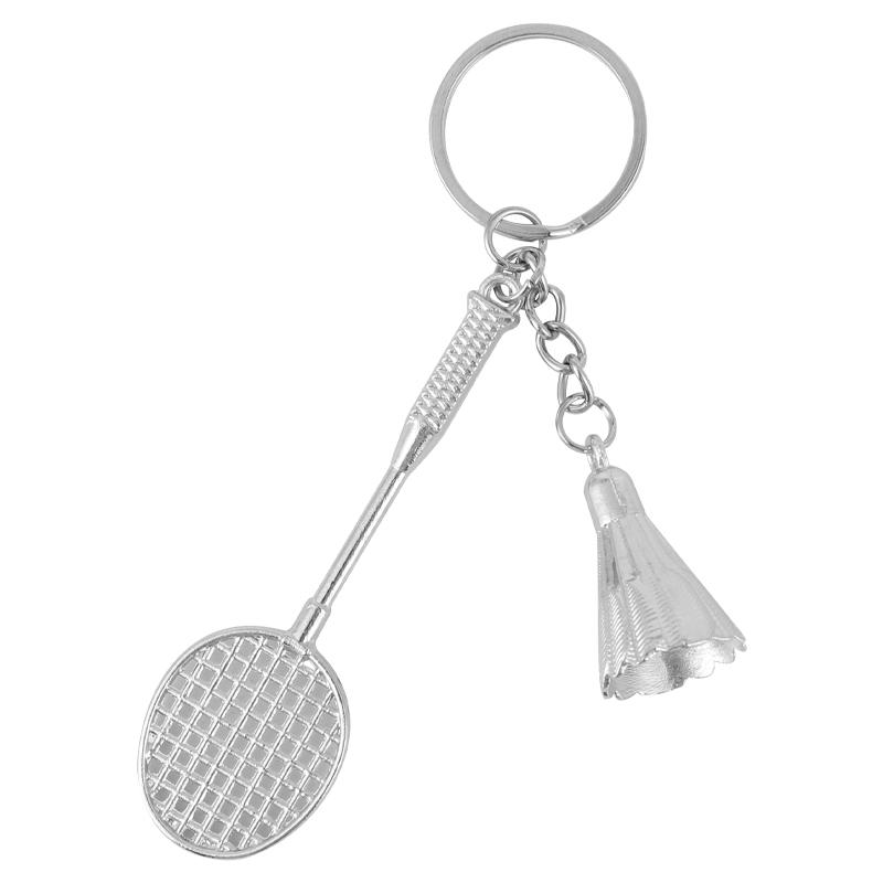 キーホルダー バトミントン ラケッ�