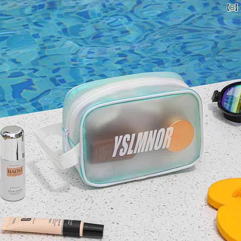 ビーチバッグ 大人 レディース 水泳 フィットネス 乾湿分離 収納 袋 防水 スポーツ メンズ ホワイト ブラック ピンク ファスナー 靴 ポーチ 2