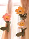カーテンタッセル おしゃれ 留め具 インテリア 雑貨 装飾 花 巻くだけ リビング 寝室 子供部屋 1個 バラ売り 柔らかい 青 赤 白