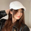 レディース 帽子 おしゃれ ハンチング帽 フォワード ペインターハット 女性 春夏 秋冬 調整 カジュアル 英国風 画家 レトロ 白 カーキ 黒 無地 アジャスター シンプル