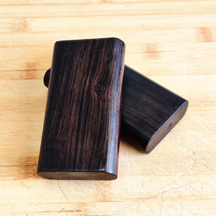 タバコケース メンズ 木製 黒紫檀 彫刻 ボックス 収納5本 ローズウッド おしゃれ シンプル 薄型 彼氏 旦那 父の日 誕生日 プレゼント