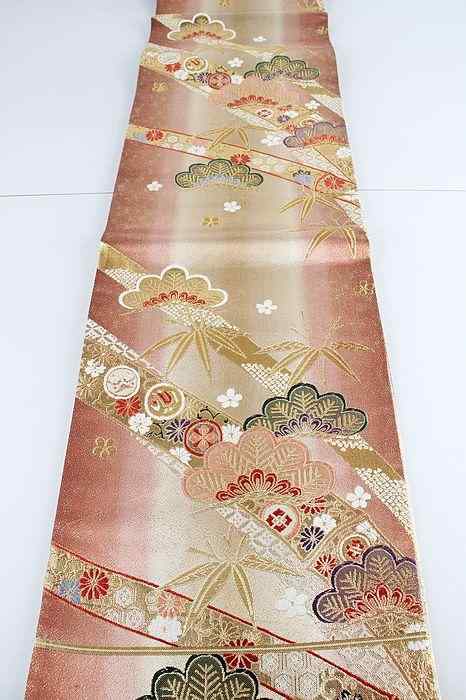 着物 帯 黒 浴衣 レディース 袋帯 和服 和装 刺繍 全通柄 金糸 銀糸 飾り 和風 おしゃれ 華やか 豪華 ..