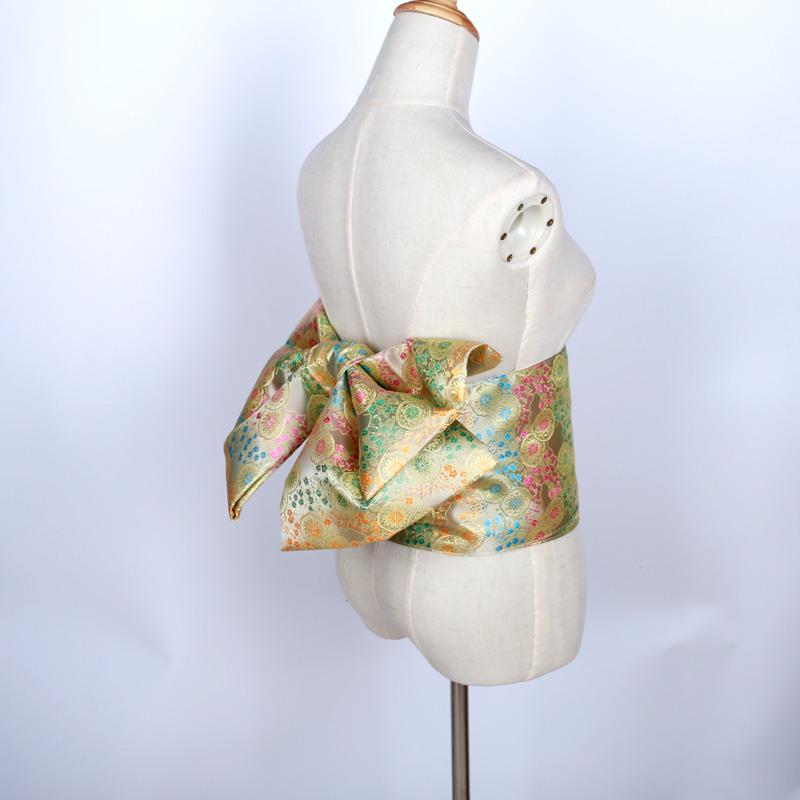 着物 帯 浴衣 大人 レディース 袋帯 ブロケード 布 和服 和装 全通柄 和風 おしゃれ 華やか 豪華 上品 ..