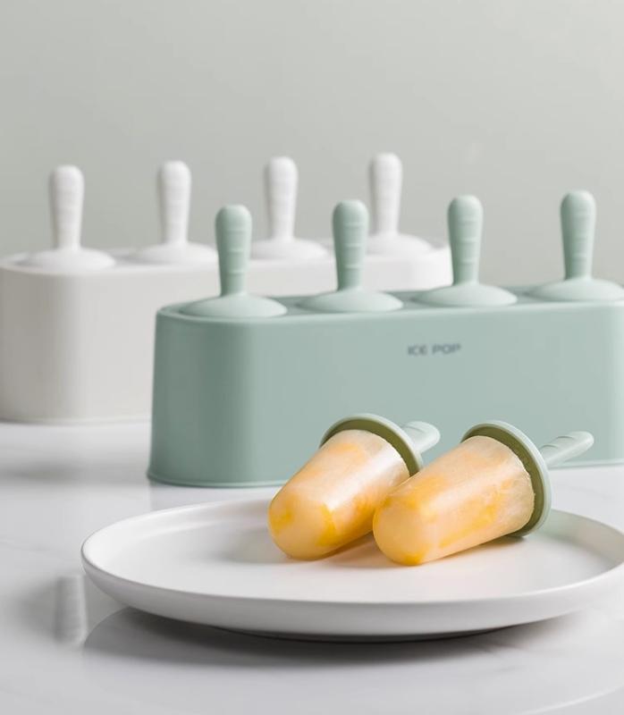 アイスキャンディー メーカー 自家製 シャーベット シリコン 冷凍 ジュース チョコレート 冷蔵 おやつ デザート セット 緑 ピンク 紺