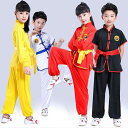 テコンドー着 道着 子供 大人 武道服 カンフー 太極拳 メンズ レディース パフォーマンス 練習 ホワイト イエロー ブラック スポーツ トレーニング 男女兼...
