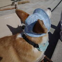 ペット 帽子 犬 耳 出し 脱げ ない 服 夏 小型 中型 日除け 熱中症 日射病 暑さ 予防 対策 グッズ ハット つば あごひも 調整可能 通気性 被り物 おしゃれ ウエア 散歩 お出かけ アウトドア プレゼント ブルー パープル ブラック チェック(4)