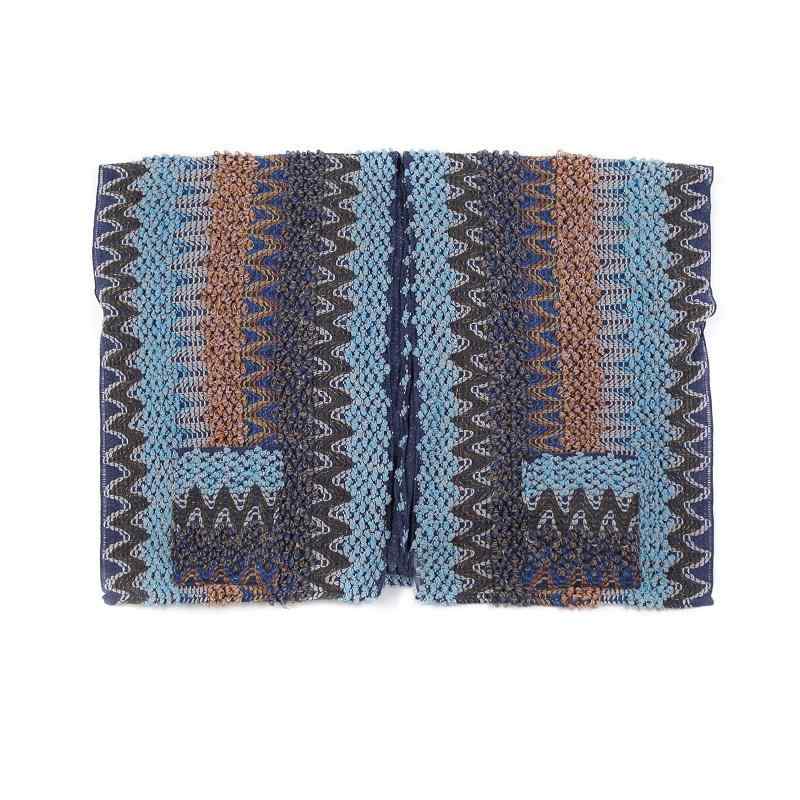 ニット カーディガン エスニック 羽織り メンズ 春秋 ヴィンテージ風 韓国 中国 薄手 ゆったり ノースリーブ フリーサイズ ポケット おしゃれ カジュアル 青 黄