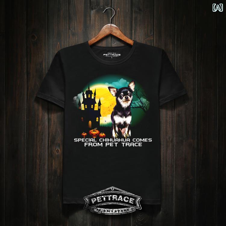 プリント 犬Tシャツ メンズ レディース 半袖 おしゃれ カジュアル ゆったり 大きい...