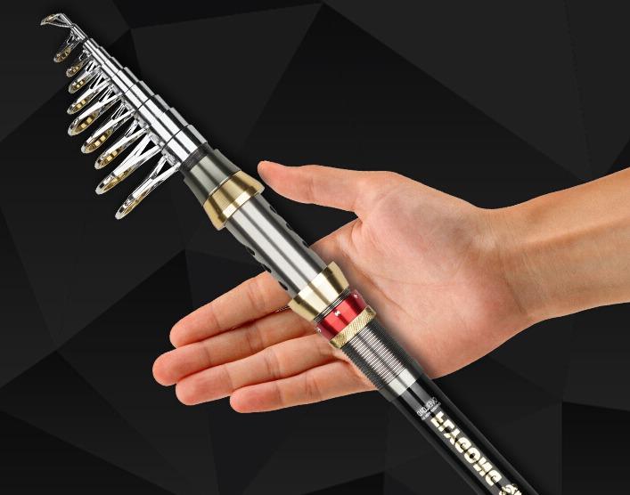 超 ショート ロッド ミニ 釣竿 海 川 伸縮 簡易 リール 釣り具 フィッシング カー ボン 金属 小型 投げ竿 軽量 ハード 硬い 耐久性 丈夫 防腐 ポケット ポータブル 携帯 収納 コンパクト ツール 魚 アウトドア レジャー