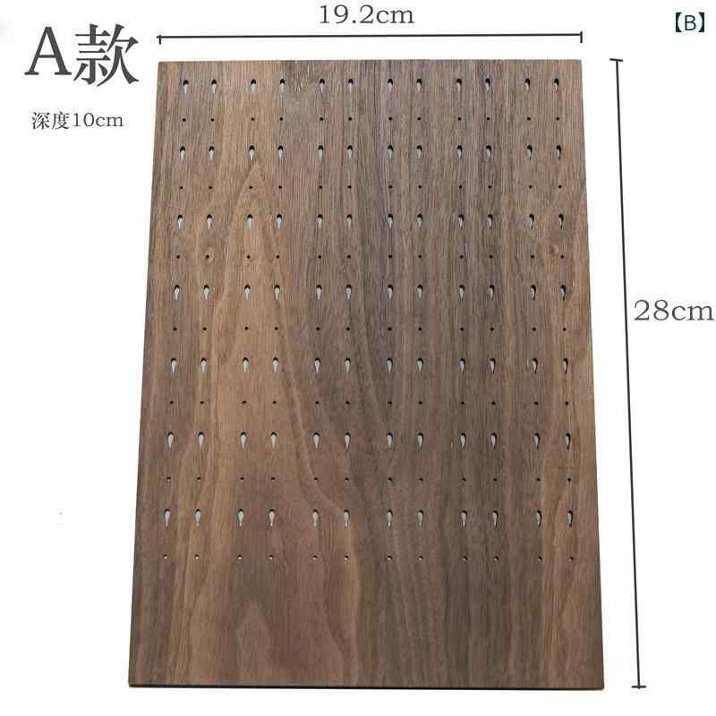 アクセサリー スタンド おしゃれ イヤリング ピアス 店舗 ディスプレイ コレクション 収納 ラック インテリア 寝室 化粧台 卓上 木製 ブラックウォールナット