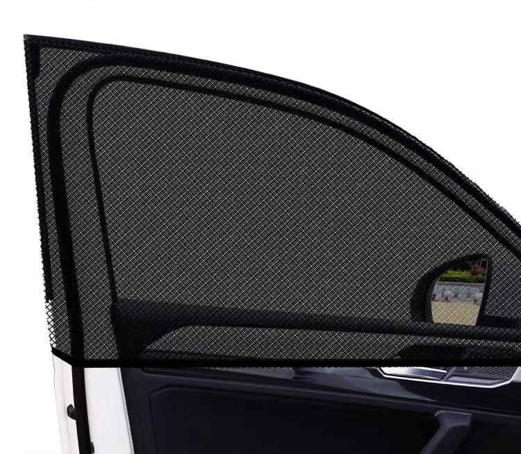 防虫ネット 車 サイドドア 防蚊 網 窓 スクリーン 蚊帳 サンシェード カーテン アウトドア キャンプ 屋外 暑さ対策 虫よけ 日よけ SUV カー用品 メッシュ