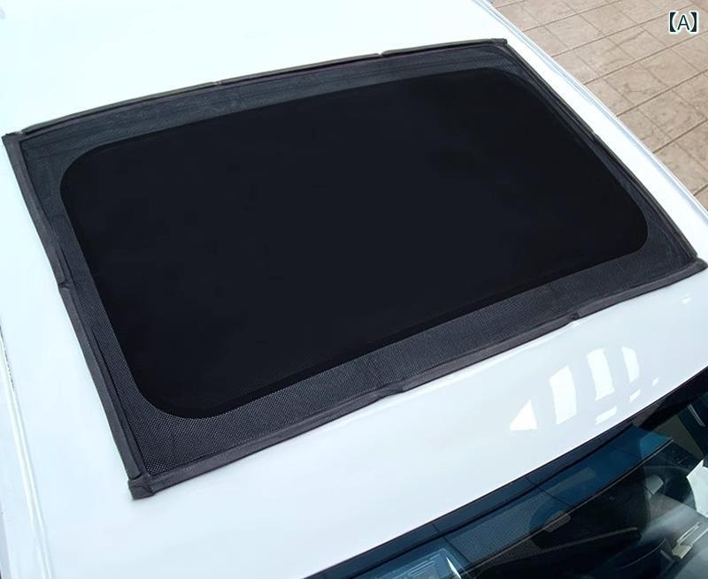 防虫ネット 車 天窓 防蚊 網 窓 サンシェード カーテン 蚊帳 日焼け防止 断熱 プライバシー 日よけ 虫よけ アウトドア キャンプ 暑さ対策 夏 換気 シンプル メッシュ