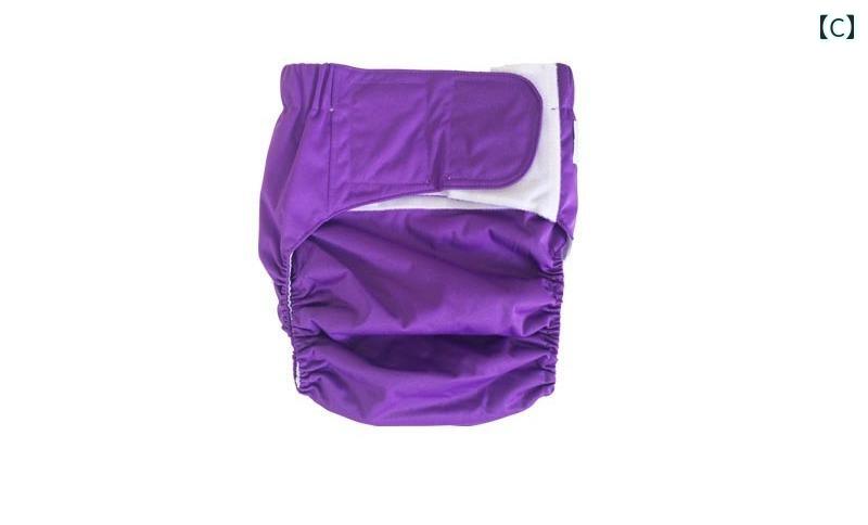 尿もれパット用パンツ 成人 高齢者 失禁 おむつカバー おねしょ 洗える 漏れ防止 通気性 吸水 メンズ レディース 腰巻き 介護度別 紫 茶 グレー