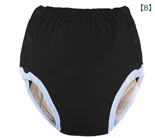 尿もれパット用パンツ 高齢者 失禁 おむつカバー 吸収 綿 成人 麻痺 介護用品 下着 通気性 吸水 無地 シンプル 男女兼用 グレー 黒 紫