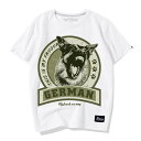 Tシャツ 犬 ジャーマンシェパード 半袖 メンズ レディース 大人 黒 かっこいい カジュアル アニマル プリント 夏 ラウンドネック ルーズ ゆったり コット...