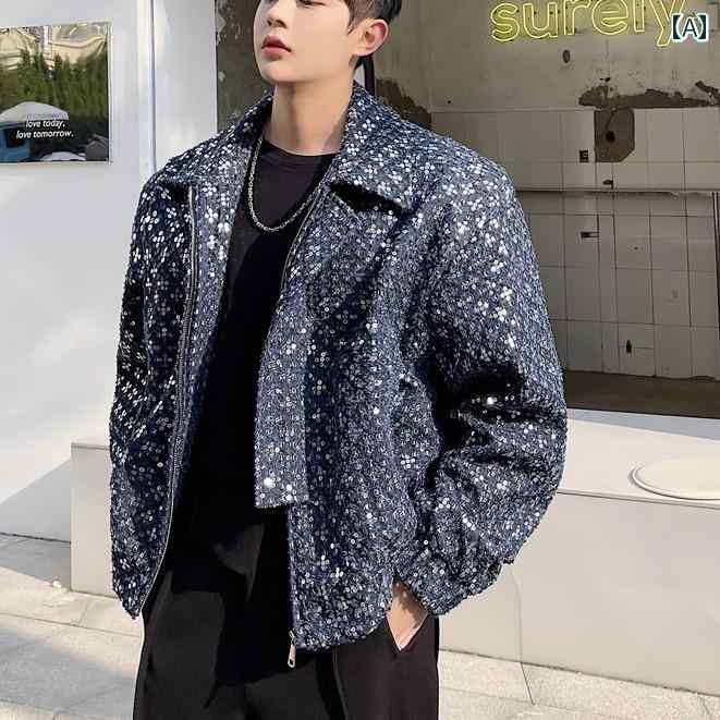 生地の分類: ポリエステルパターン: 光沢のある衣服の前立て: ジッパー袖丈：長袖シルエット: ゆったり裾のデザイン：伸縮性のある裾着こなし方：アウター