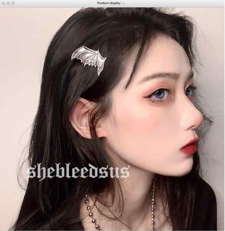 ハロウィン 仮装 クリップ ヘアピン 大人 女性 髪飾り 小物 衣装 装着簡単 お手軽 コスプレ パーティー..