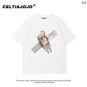 猫 tシャツ プリント オーバーサイズ ラウンドネック 半袖 リアル メンズ レディース ホワイト ブラック 赤 グレー 青 ブラウン 大きいサイズ
