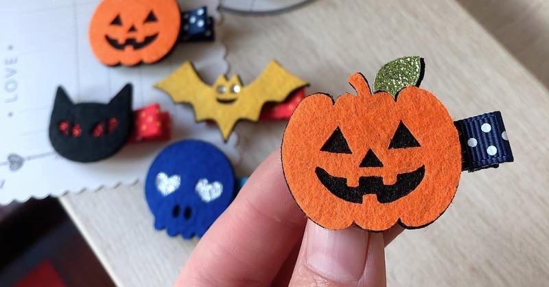 ハロウィン 仮装 ヘアピン 子供 女の子 大人 女性 頭飾り 小物 衣装 バラ売り 簡単 コスプレ パーティ..