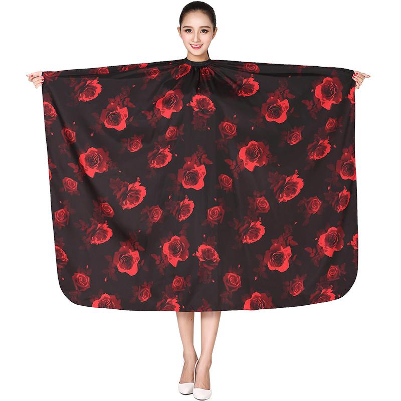 散髪 ケープ 大人 ヘア カット 毛染め カラーリング パーマ 理髪店 理容 美容院 サロン 花 蝶 ロゴ 男..