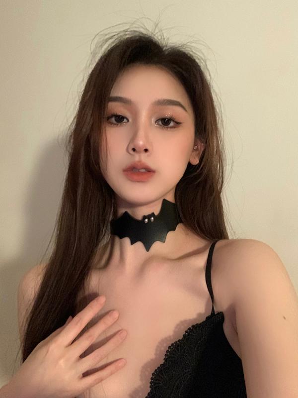 チョーカー 首 飾り 仮装 首輪 ハロウィン パンク ロック レディース コウモリ 羽 猫 ゴスロリ レザー 韓国 アクセサリー