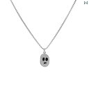ネックレス レディース ゴースト モチーフ チェーン チタン おもしろ ハロウィン ファッション アクセサリー メンズ ストリート ヒップホップ