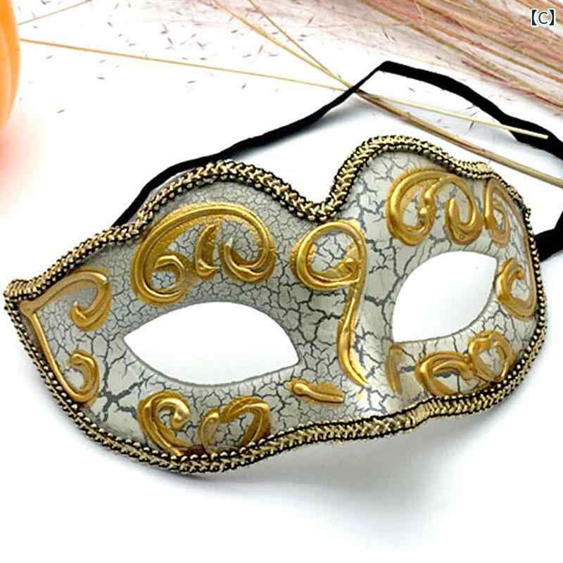 ベネチアン マスク 仮面 半分 ハロウィン 仮装 子供用 小道具 ハーフ コスプレ 男の子 かわいい アイマスク 小さい ヨーロピアン マスカレード 黒 赤 紫