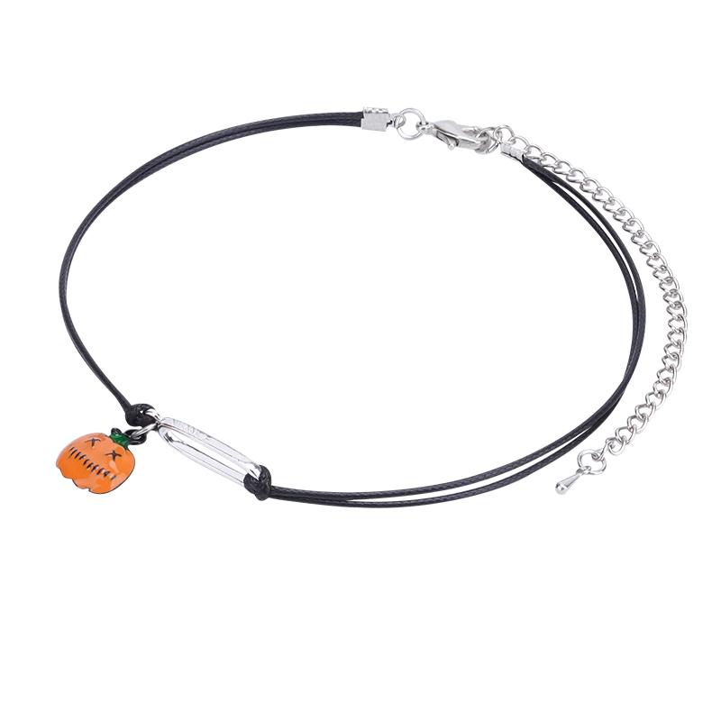 チョーカー レディース ネックレス かぼちゃ ゴースト ハット コスプレ ハロウィン ファッション 仮装 アクセサリー モチーフ カジュアル