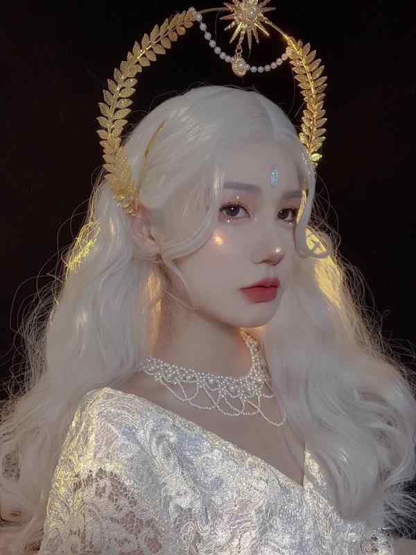 かつら 女性 ウィッグ ロリータ ロングヘア ハロウィン イベント クラブ パーティ ウェーブ コスプレ 仮装 衣装 ネット 白 黒 茶