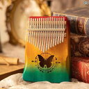 カリンバ 楽器 親指 ピアノ 初心者 入門 アフリカ 木製 17 21音 かわいい 簡単 セット マホガニー 蝶 鹿 猫 軽量 演奏 練習 青 ピンク