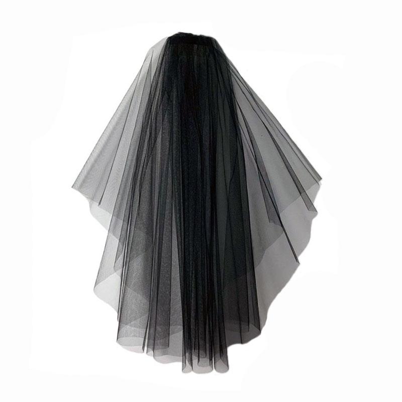 ハロウィン コスプレ デビル 衣装 仮装 大人 ベール イベント パーティー 舞台 小道具 レディース 韓国 ショート ブラック 手袋 カチューシャ メッシュ ...