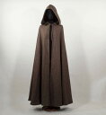 マント コスプレ 中世 衣装 コスチューム ハロウィン 仮装 ロングコート ケープ ウール フード付 演劇 舞台 魔法使い 悪魔 死神 ドラキュラ レトロ ゴシ...
