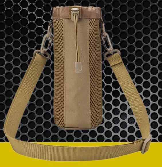 ミリタリー ポーチ ドリンクホルダー 持ち歩き ペットボトル ケース 装備 サバゲー 旅行 アウトドア メ..