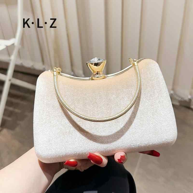 ハンドバッグ 結婚式 レディース お呼ばれ キャバ パーティー ドレス に 合う 華やか チャイナ ベルベット 小さめ ベルベット バンケット