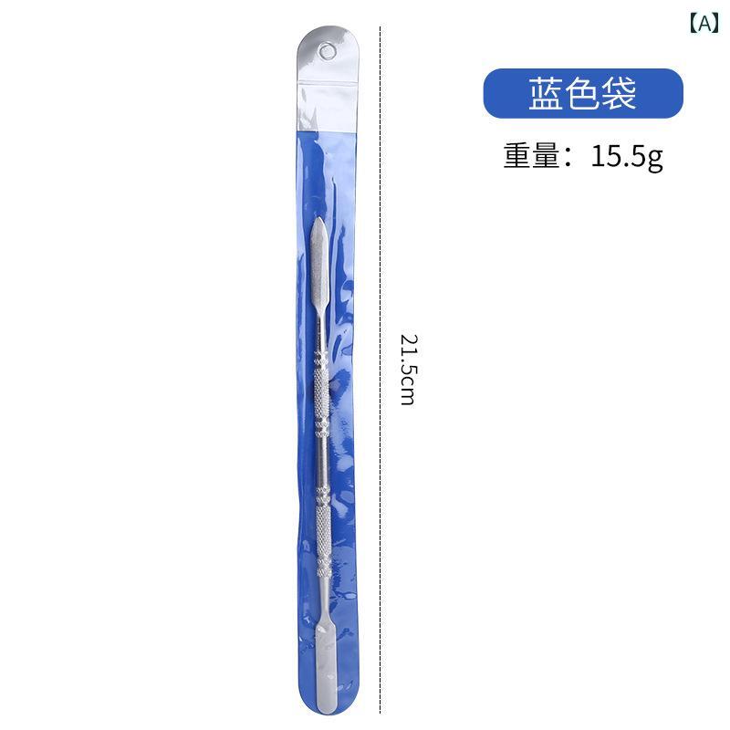 画材 ヘラ ネイルアート ペイント エンボス メイクアップ スティック グルー パレット ナイフ さびにくい お手入れ 簡単 耐久性 快適 滑り止め シンプル ペインティング 絵画 油絵