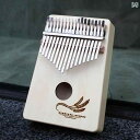 カリンバ 親指 サムピアノ 楽器 アフリカ 民族 初心者 入門 セット 17キー かわいい 木製 パインウッド 簡単 操作 演奏 練習 チューニングハンマー お...