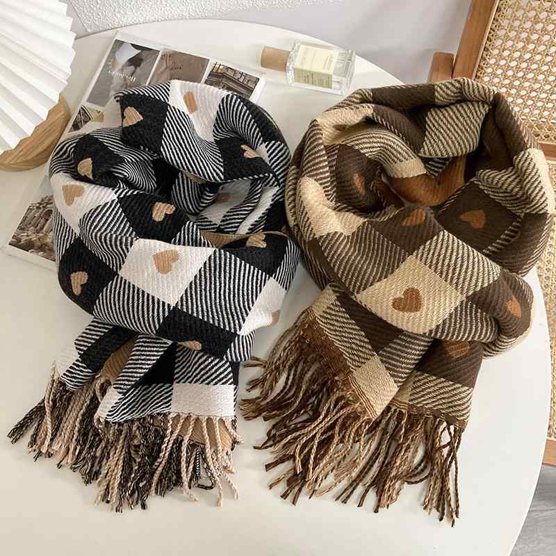 マフラー レディース メンズ 韓国 普段使い 外出用 通学 冬 暖かい 防寒 風よけ 保温 大きめ フリンジ ..