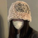 帽子 レディース 秋冬 韓国 ニット帽 フィッシャーマン バケットハット ウール ふわふわ 防寒 暖かい レジャー アウトドア シンプル カジュアル 赤 カーキ