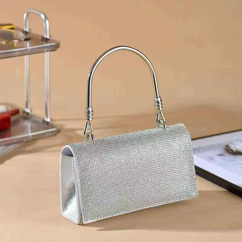 ハンドバッグ 結婚式 レディース お呼ばれ キャバ パーティー ドレス に 合う 華やか ディナー 小さめ スクエア