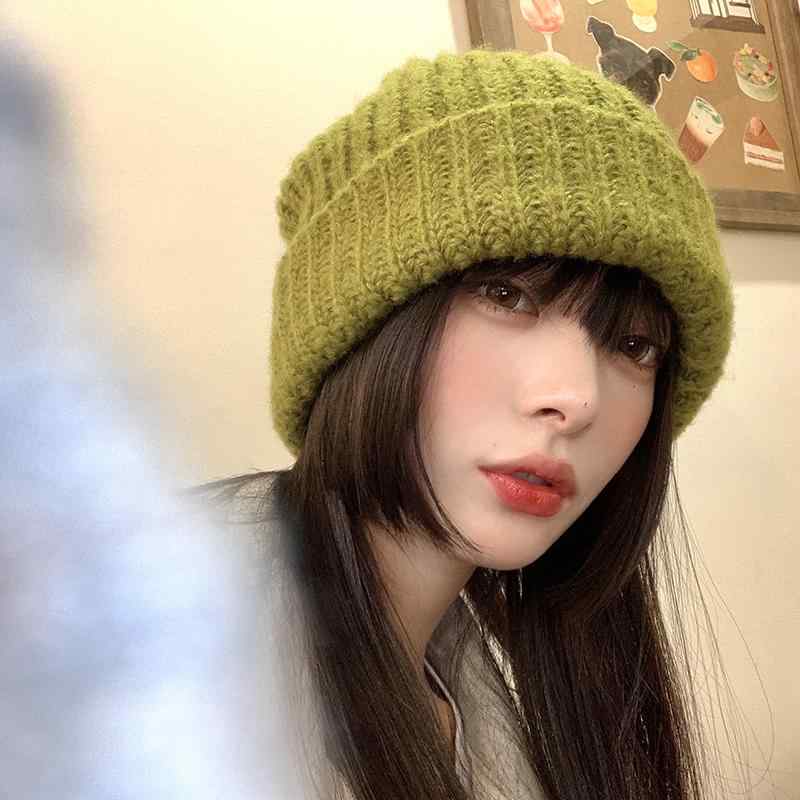 レディース 冬 ニット帽 春秋 普段使い ゆったり 小さめ 耳 保護 大きいサイズ 旅行 ウール メンズ 柔らかい 緑 黒 黄色 シンプル カジュアル 無地 アウトドア 通気性