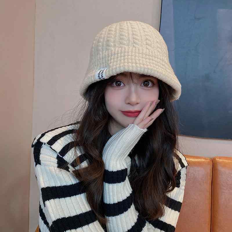 バケットハット レディース 帽子 女性 秋冬 ウール 防寒 暖かい ベイスン フィッシャーマン カジュアル..