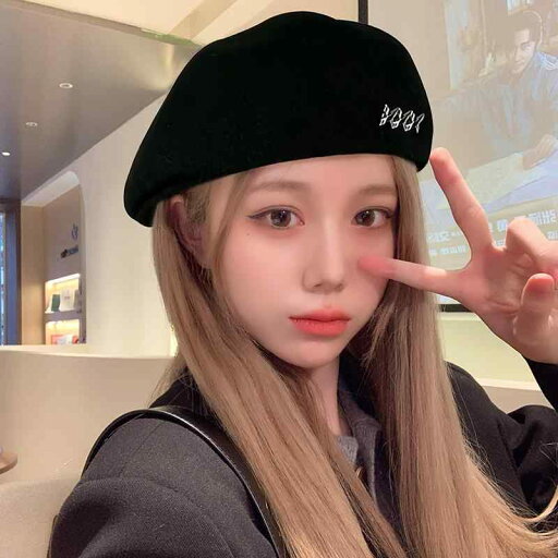 ベレー帽 レディース 大人 韓国 秋冬 大きいサイズ ゆったり 普段使い 外出用 ワンポイント アイボリー グレー 黒 カジュアル おしゃれ ベレー帽 レディース 大人 韓国 秋冬 大きいサイズ ゆったり 普段使い 外出用 ワンポイント アイボリー グレー 黒 カジュアル おしゃれ