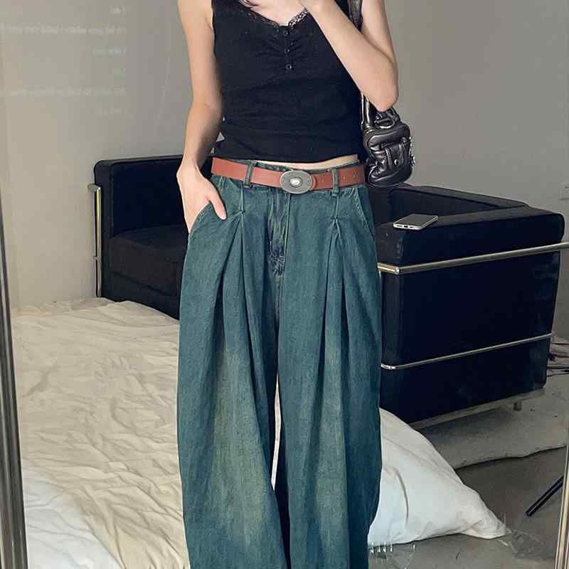 ベルト レディース 韓国 カジュアル ジーンズ スカート パンツ レトロ 大きめバックル 合金 PU ストーン おしゃれ 黒 白 茶色