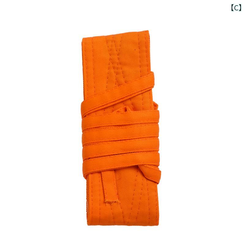 僧侶 衣装 ラマ チベット ベルト 赤 黄色 オレンジ シンプル 無地 カジュアル エスニック 普段使い タッセル 仏教 修行