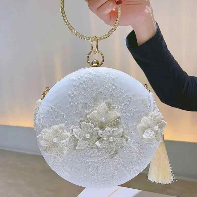 Women's handbag, stylish, party, formal occasion, fairy, hanbok, retro, Chinese style, small size, summer.