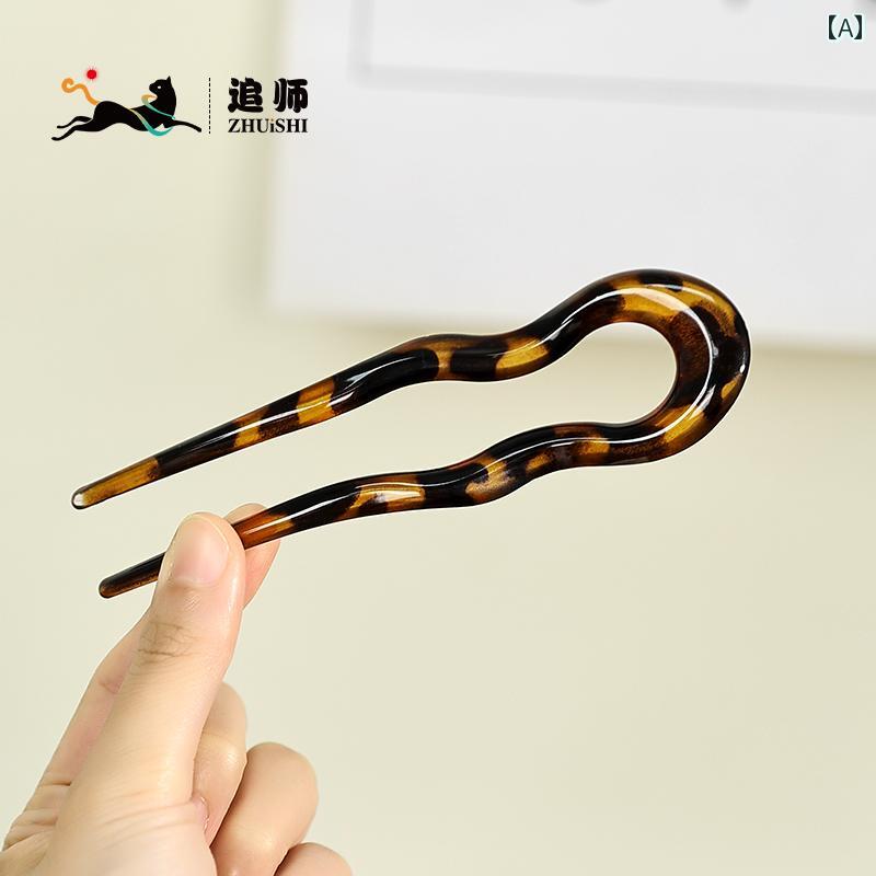 かんざし uピン 大人 上品 レディース ヘアアクセサリー チャイナ風 韓国 シンプル...